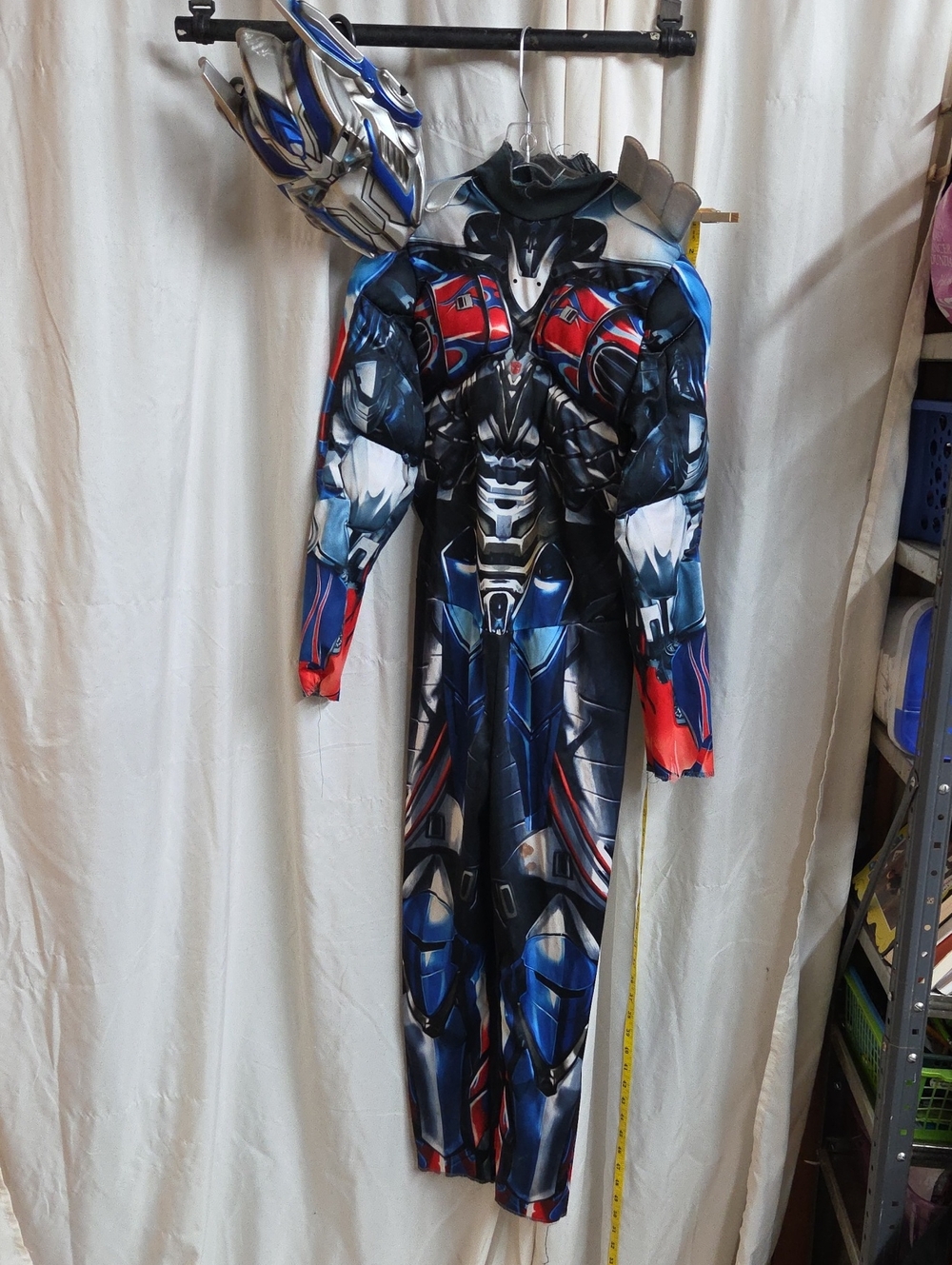 Boys Size Medium 8-10 Optimus Prime Classic Muscle Halloween Child Costume